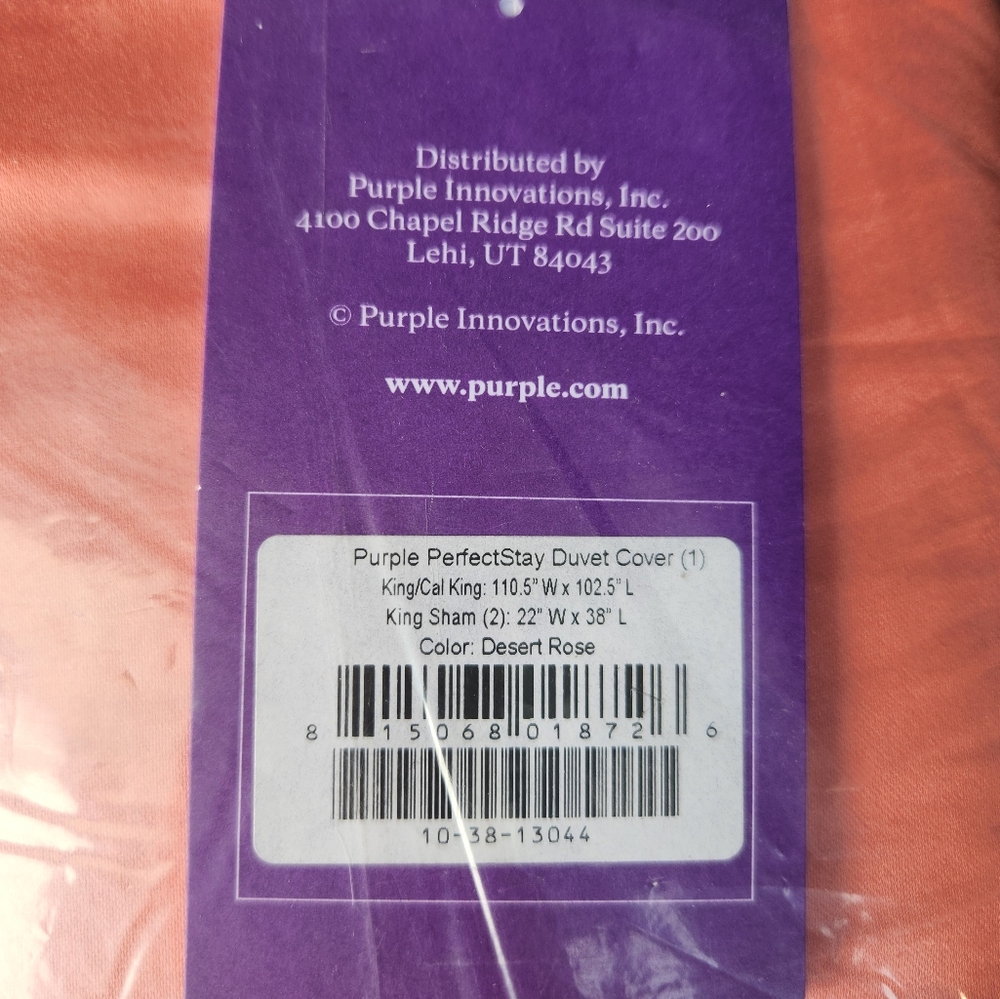NEW Purple PerfectStay Duvet Cover Sets (Desert Rose & Night Sky) - 2 Sets KING - Picture 10 of 12